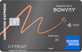 Marriott Bonvoy® アメリカン・エキスプレス®・カードの券面イメージ