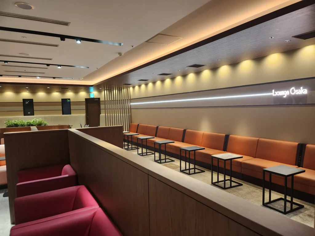 伊丹空港ターミナル3F・カードラウンジ（ラウンジオーサカ）のイメージ