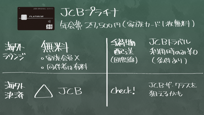JCBプラチナの海外空港ラウンジ・周辺サービスまとめ