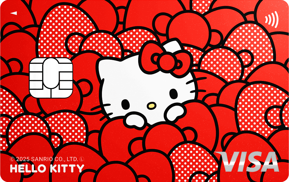 ハローキティ三井住友カード(NL)の券面イメージ